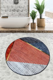 Mijölnir Alfombrilla de baño Multicolor 100 x 100 cm